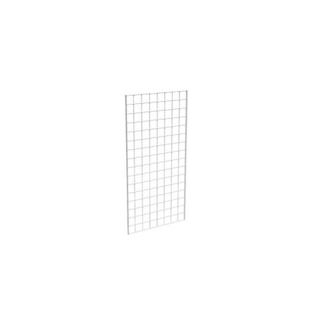 Toizu Fun 2 x 4 ft. Semigloss Grid Panels  White  Pack of 3 TO898259